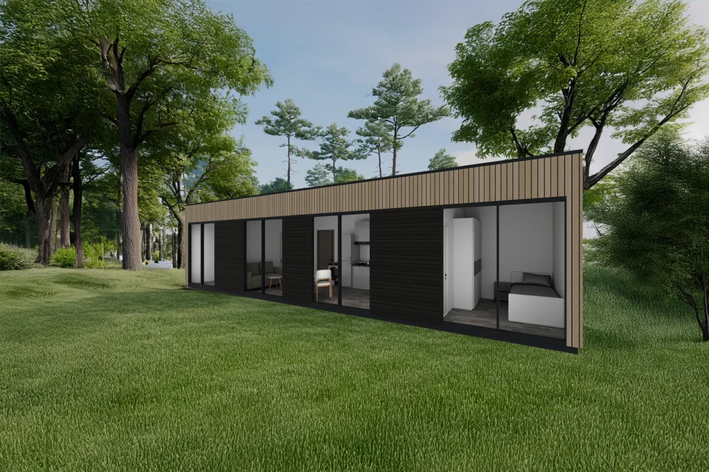 Dom letniskowy modułowy BOXi6 plus