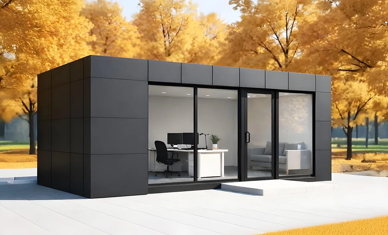 Kontenery, moduły biurowe